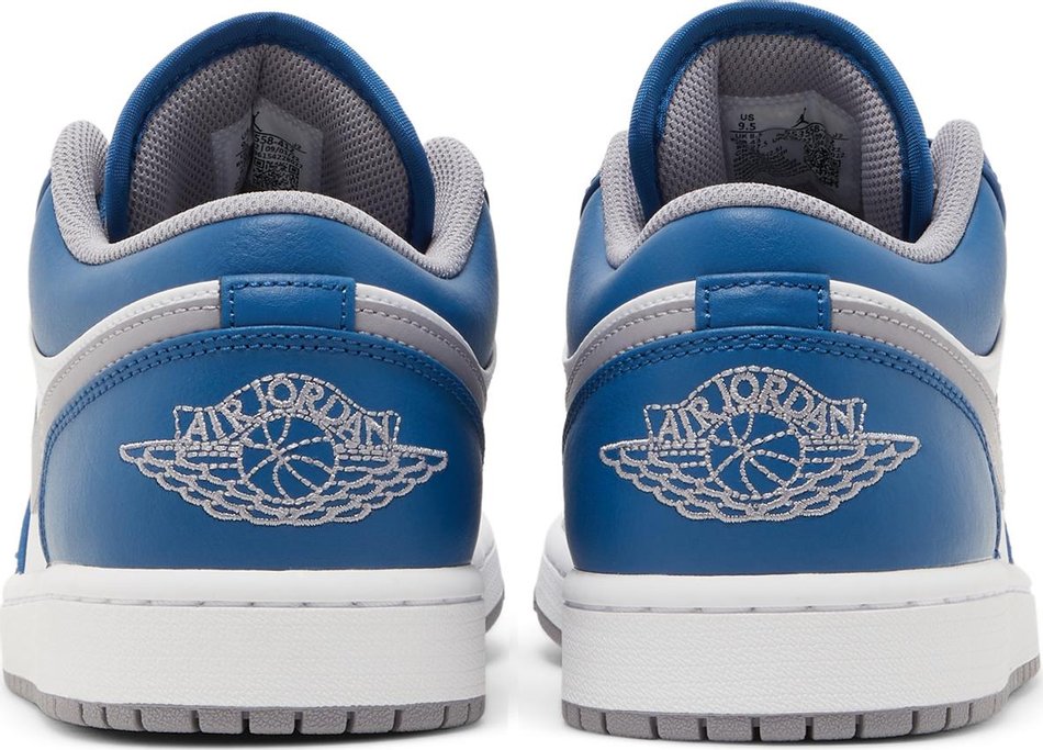 Air Jordan 1 Low True Blue Cement