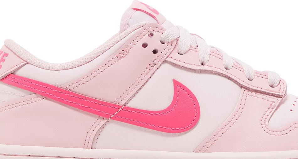 Dunk Low GS Triple Pink